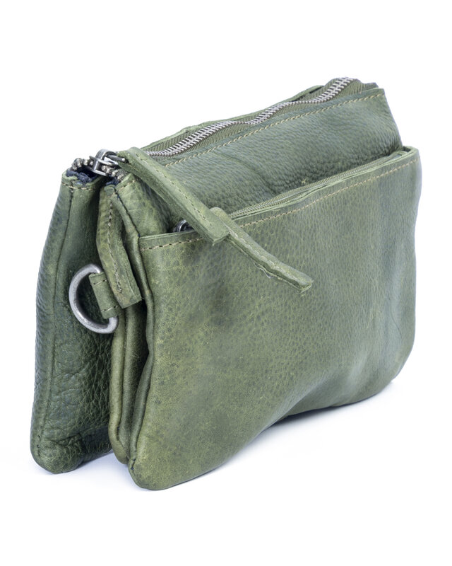 Dstrct DSTRCT Preston Park Schoudertas 383130 - zwart - groen - cognac
