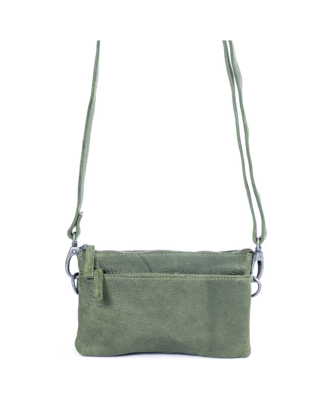 Dstrct DSTRCT Preston Park Schoudertas 383130 - zwart - groen - cognac
