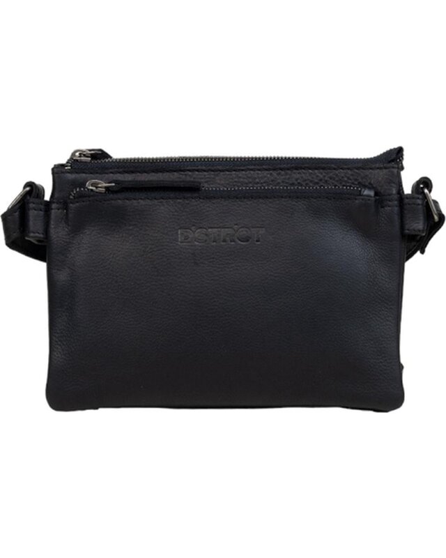 Dstrct DSTRCT Preston Park Schoudertas 383130 - zwart - groen - cognac