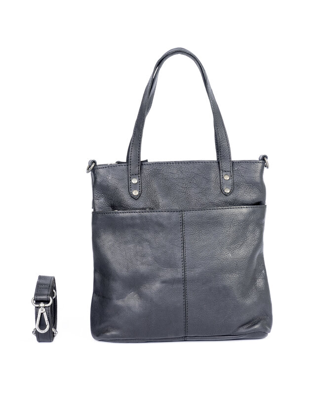 Dstrct DSTRCT Preston Park Handtas / Shopper 381830 - zwart - groen - cognac