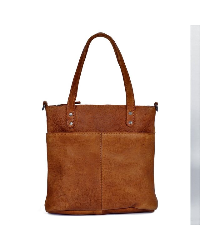 Dstrct DSTRCT Preston Park Handtas / Shopper 381830 - zwart - groen - cognac