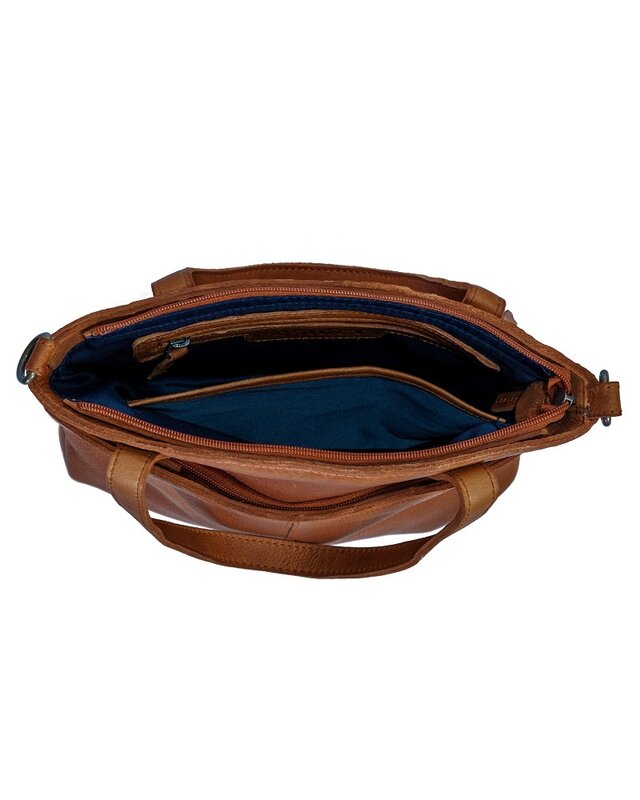 Dstrct DSTRCT Preston Park Handtas / Shopper 381830 - zwart - groen - cognac