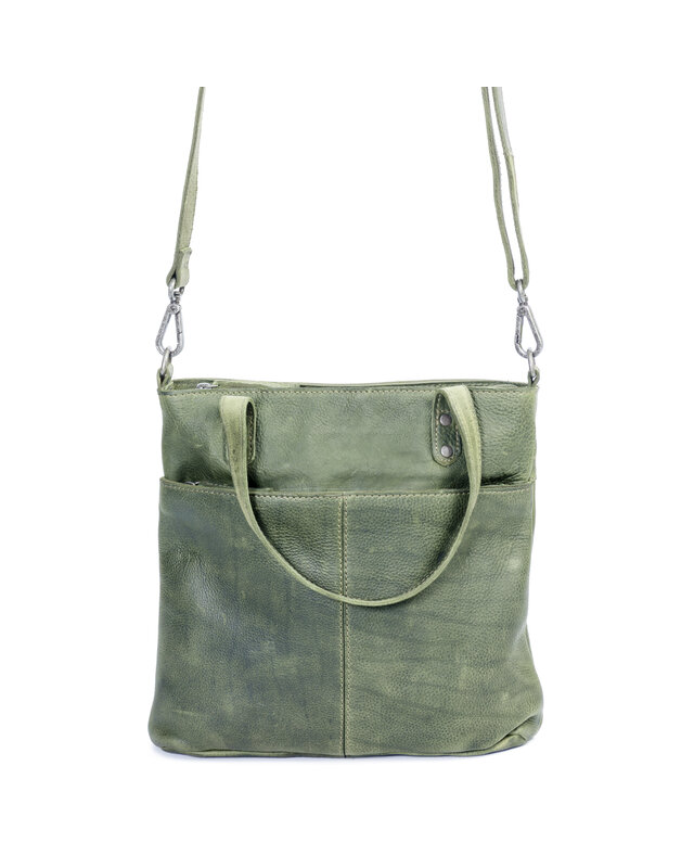 Dstrct DSTRCT Preston Park Handtas / Shopper 381830 - zwart - groen - cognac