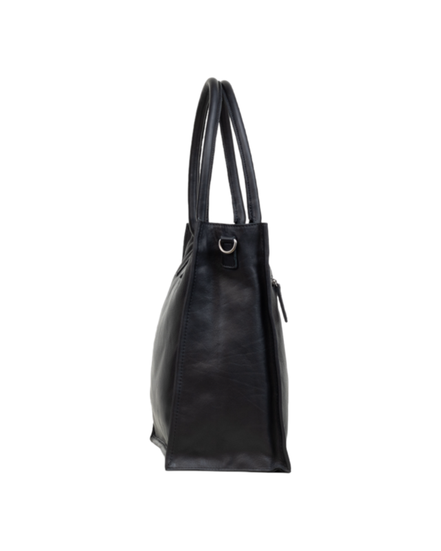 Dstrct DSTRCT Preston Park Laptoptas / Aktetas 382630 - zwart - groen - cognac