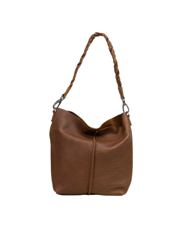 Dstrct DSTRCT Preston Handtas 386830 - zwart - groen - cognac