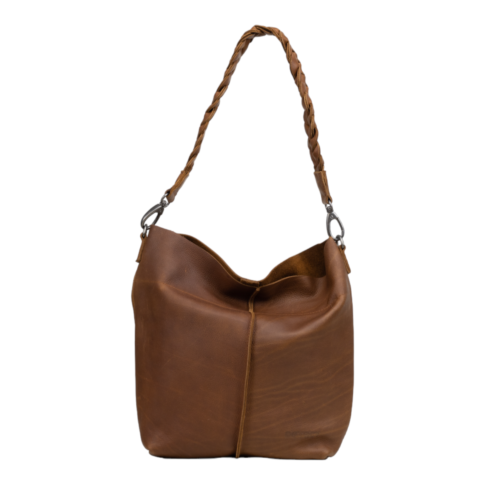 DSTRCT Preston Handtas 386830 zwart groen cognac