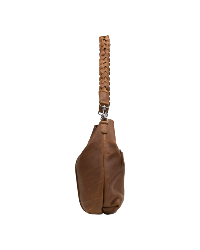 Dstrct DSTRCT Preston Handtas 386830 - zwart - groen - cognac