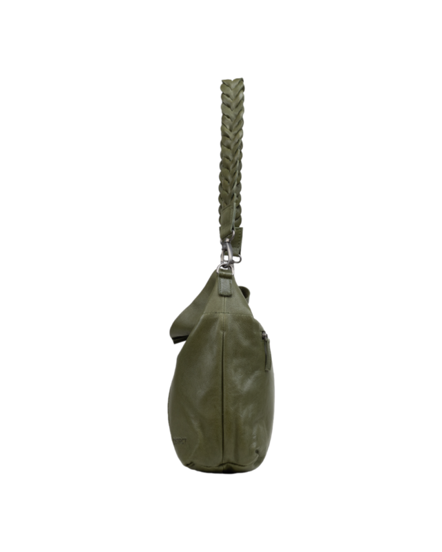 Dstrct DSTRCT Preston Handtas 386830 - zwart - groen - cognac