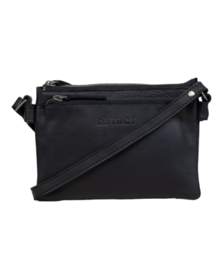 Dstrct DSTRCT Preston Kleine Crossbodytas  382830 - zwart - groen - cognac