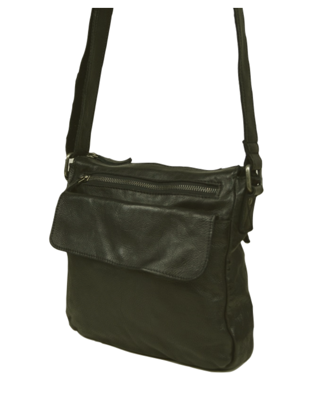 Dstrct DSTRCT -  Harrington Road Schoudertas 355530 - bruin -  groen - zwart