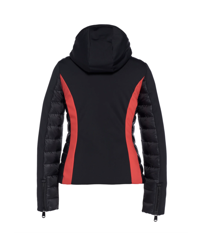 GOLDBERGH CLASSY JACKET ZWART/FLAME SKIFABRIEK