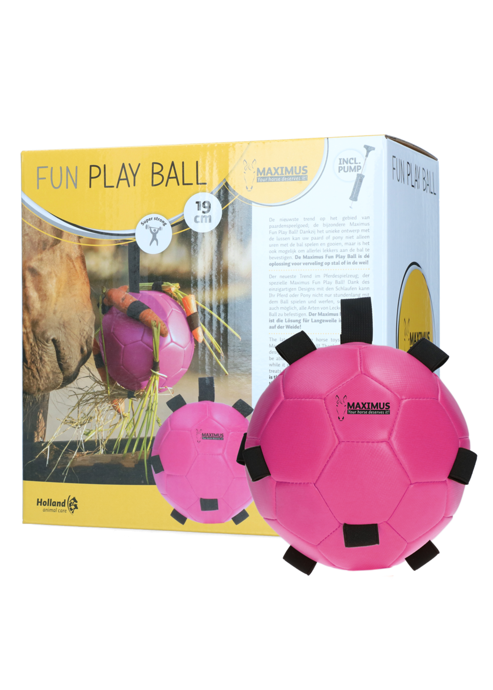 Excellent Maximus Fun Play Ball Pink