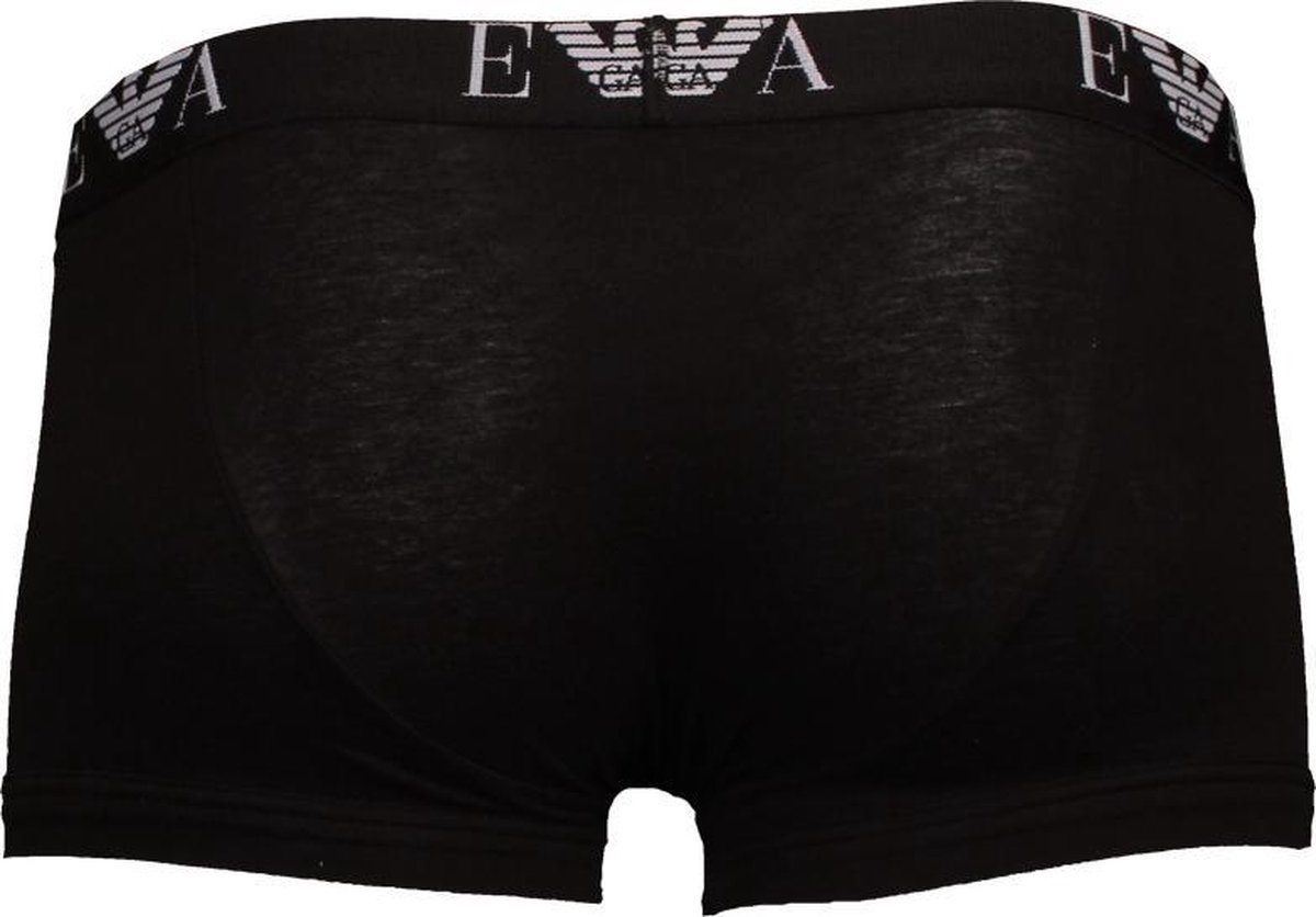 Emporio Armani Trunk Boxershorts (2-pack) - Grijs/Zwart (L)