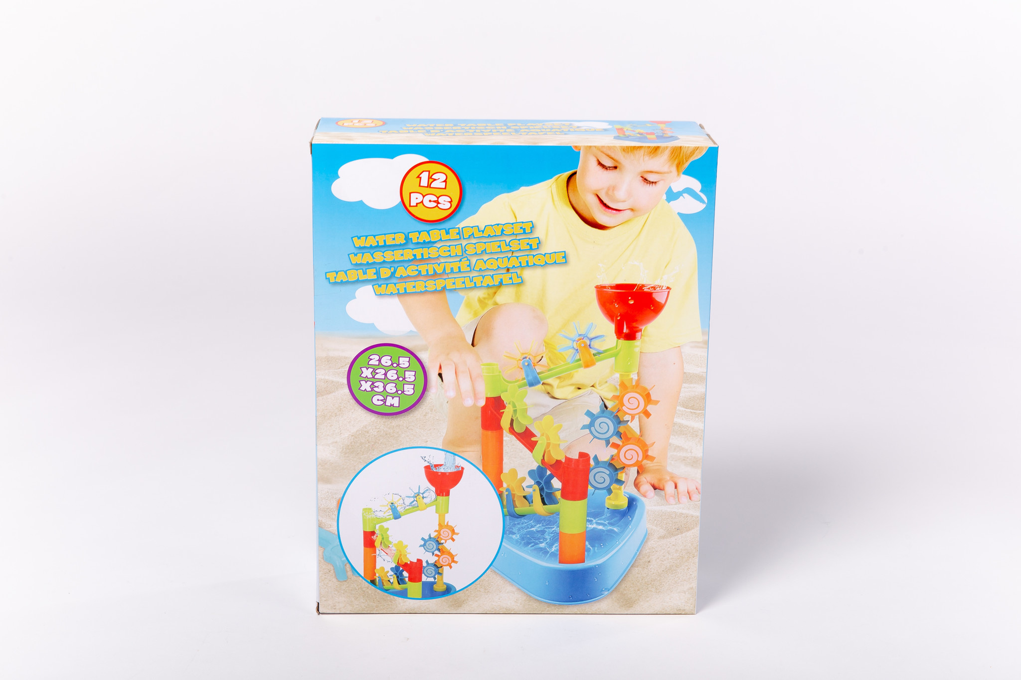 Eddy Toys - Watertafel - 12 onderdelen