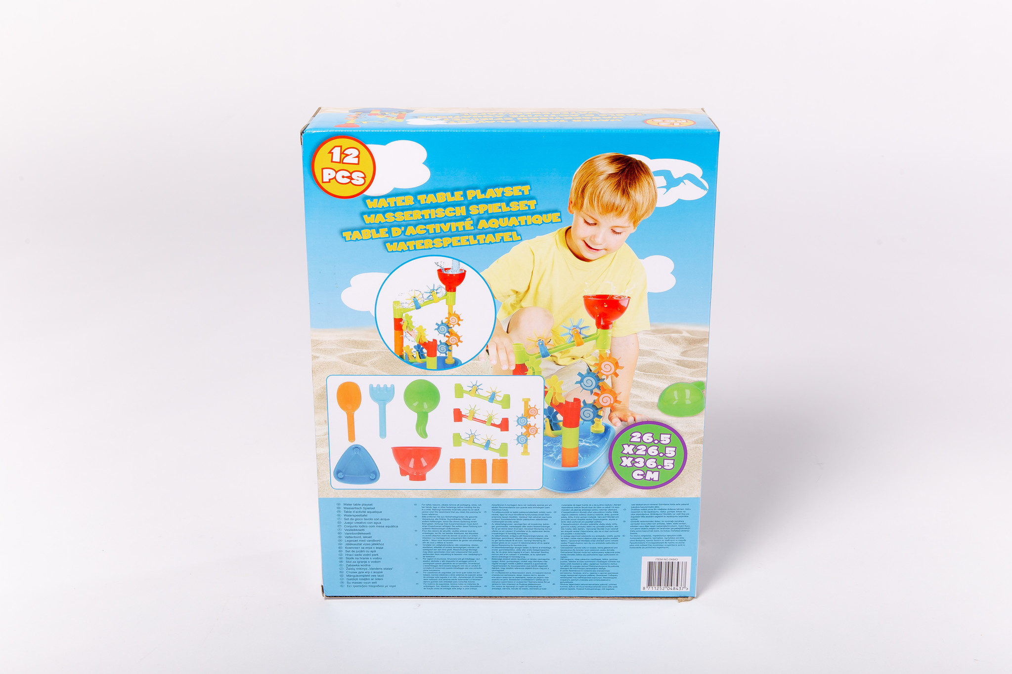 Eddy Toys - Watertafel - 12 onderdelen