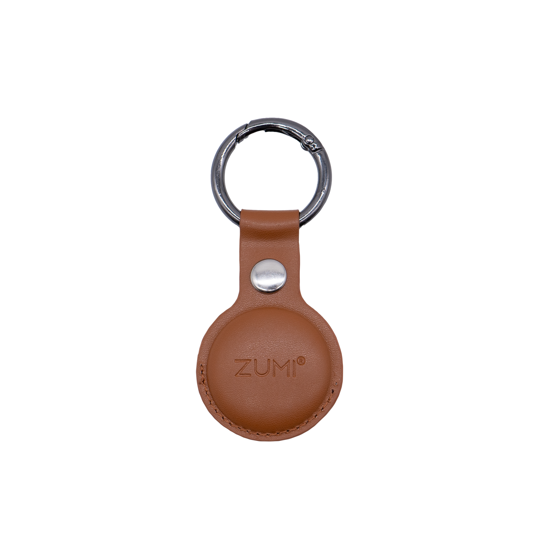 Zumi - AirTag Sleutelhanger (Bruin)