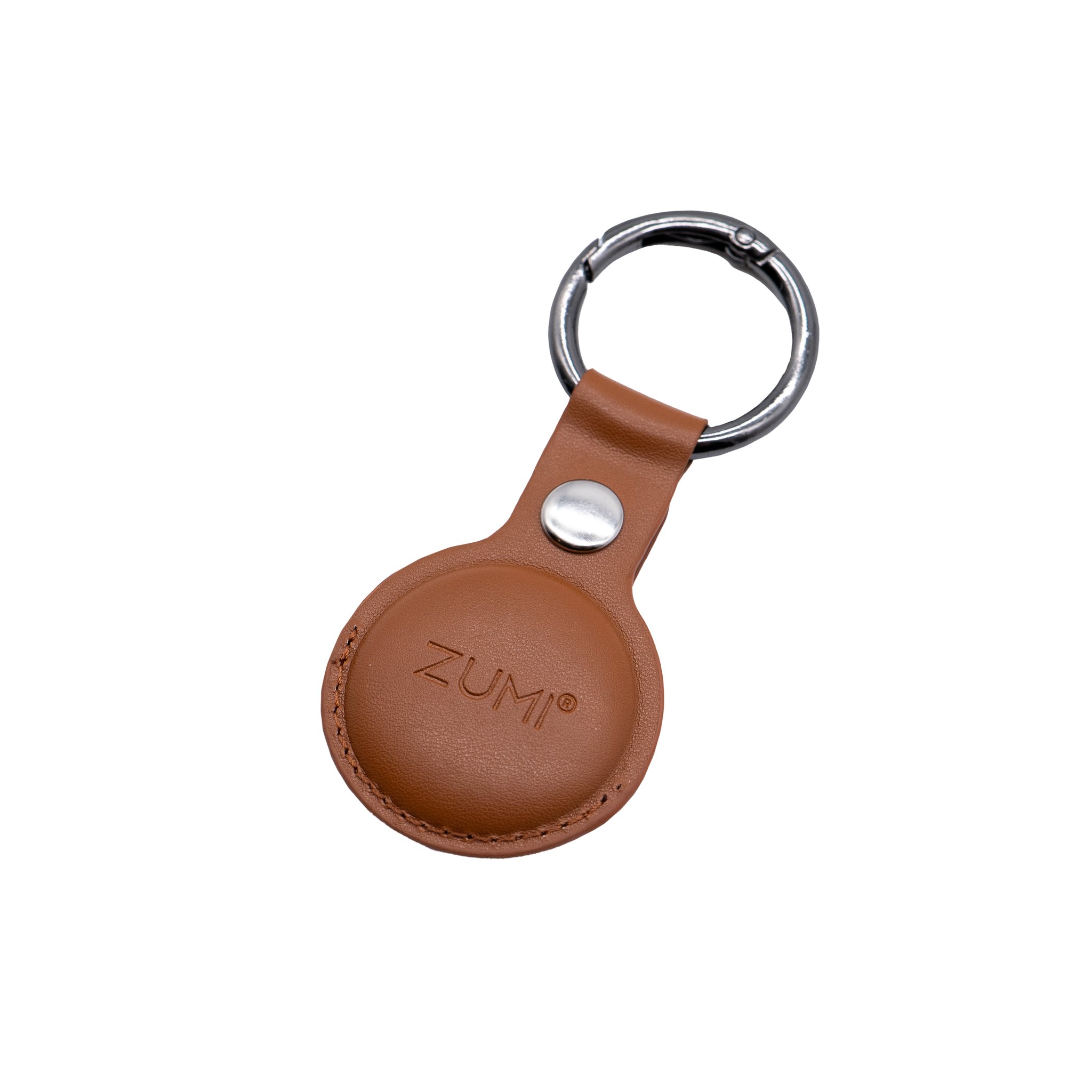 Zumi - AirTag Sleutelhanger (Bruin)