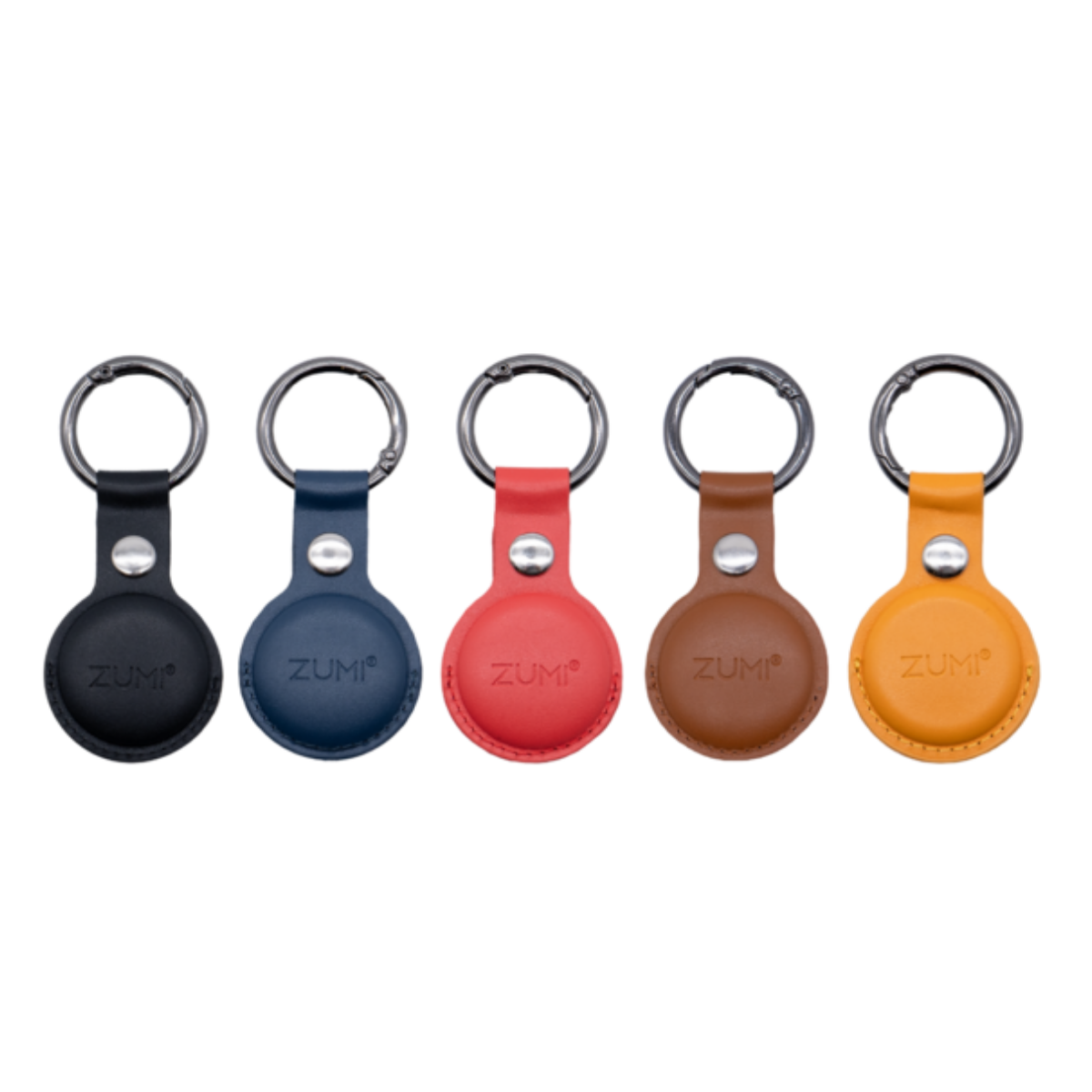 Zumi - AirTag Sleutelhanger (Bruin)