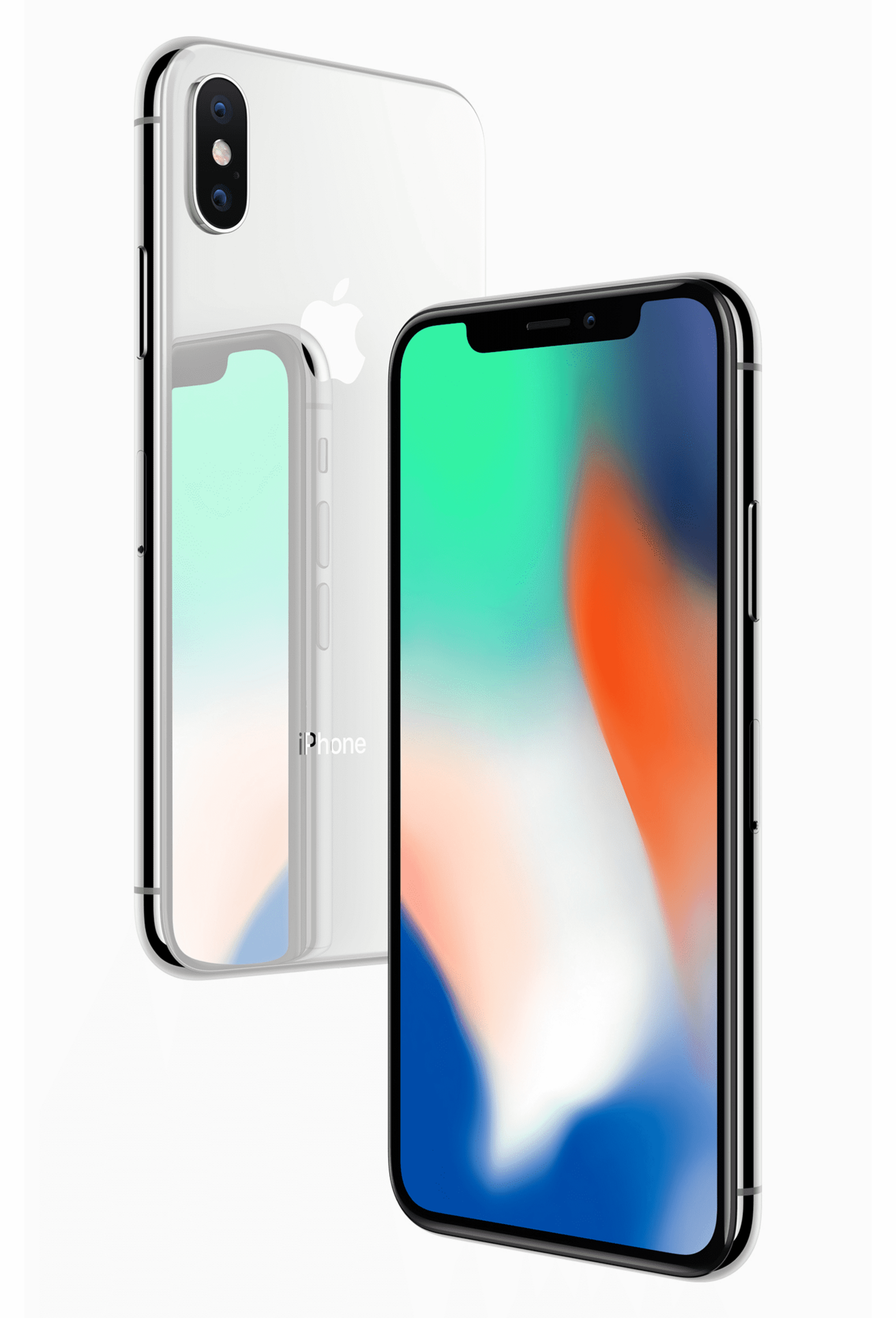 Apple iPhone X - 64 GB - Silver - Refurbished