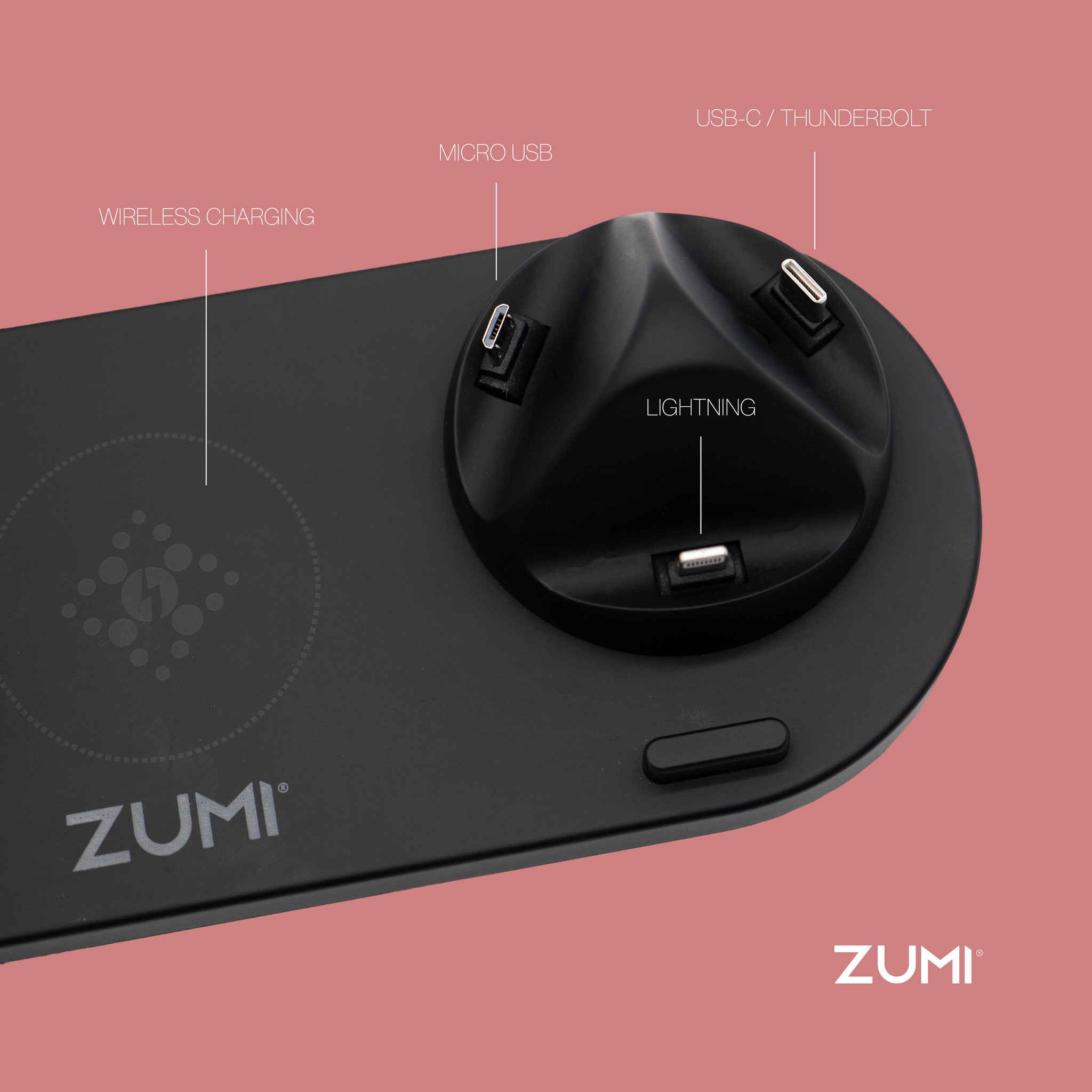 Zumi - 6in1 draadloze oplader