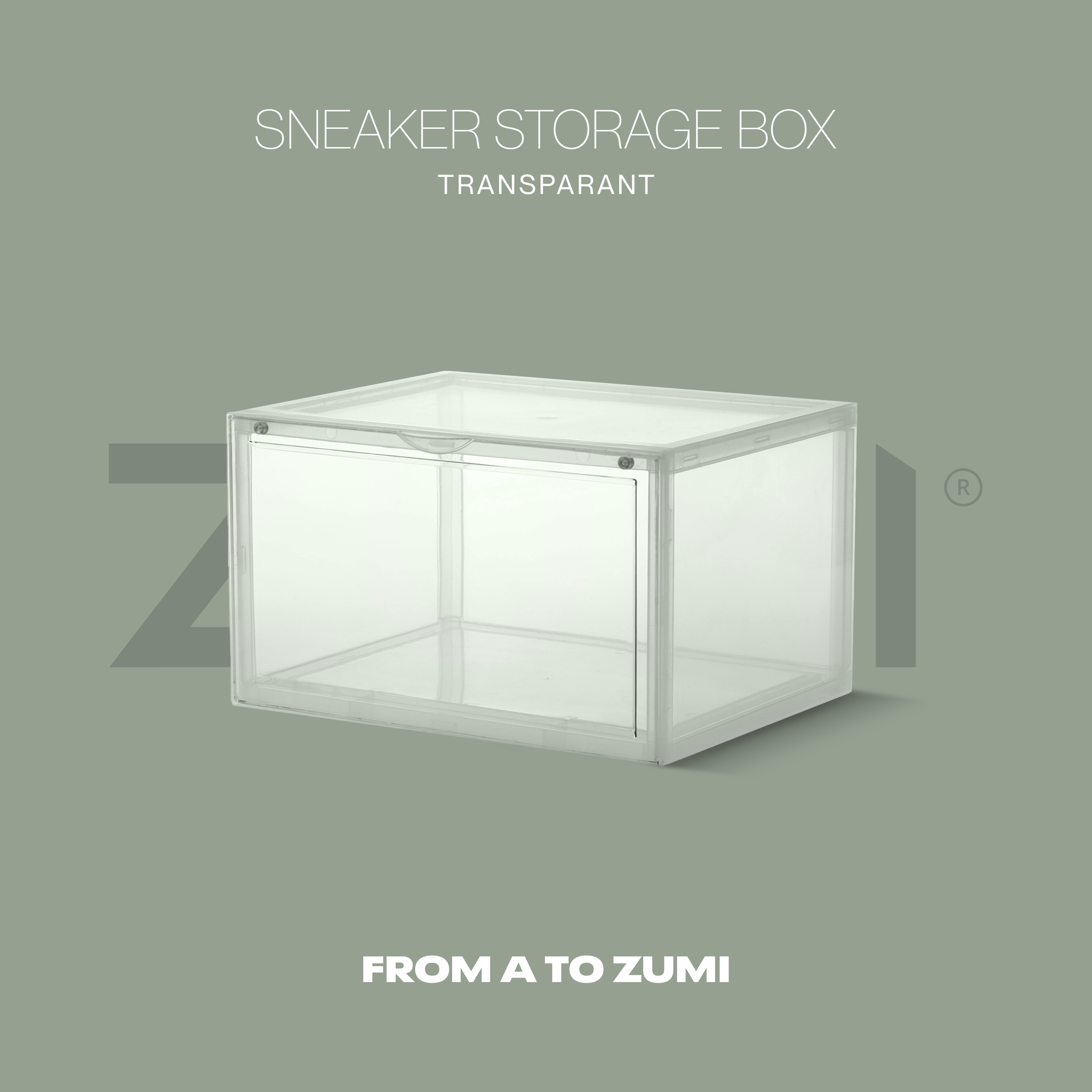 Zumi Sneaker Storage - Transparant - 3 Stuks