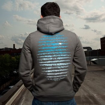 Threadless Moon Hoodie