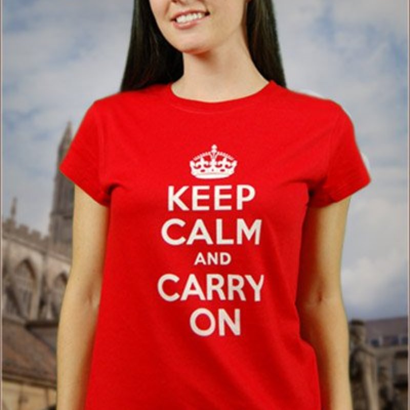 Keep Calm and Carry On Shirt