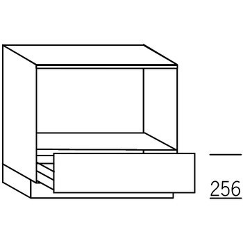 Systemat 'met greep' Onderkast voor een inbouw-oven 90 cm breed