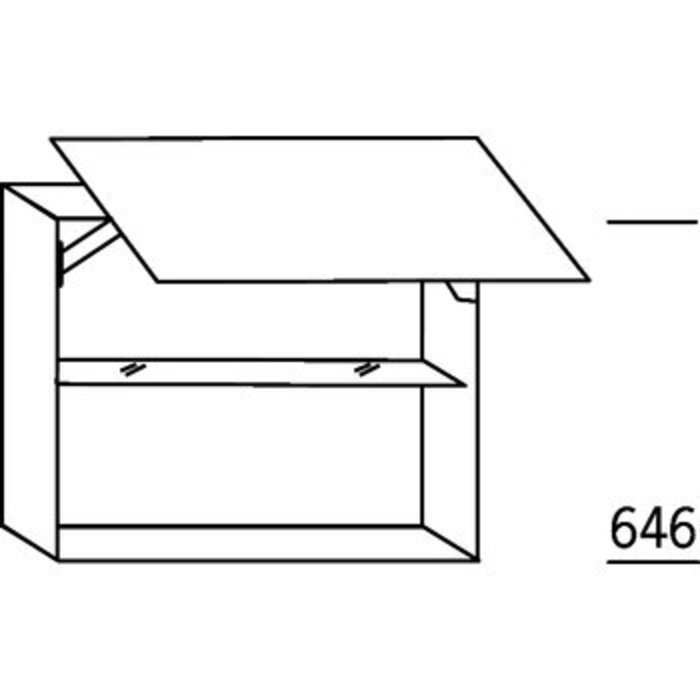 HÄCKER Systemat Bovenkast met zwenkdeur