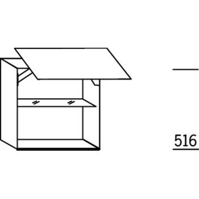 HÄCKER Systemat Bovenkast met zwenkdeur