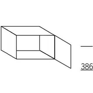 HÄCKER Systemat 'greeploos' Opzetkast voor op een hoge kast
