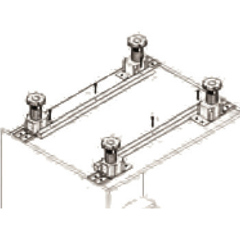 HÄCKER Systemat Bevestigingsset voor teruggezette plinten aan de zijkanten van lage en hoge kasten