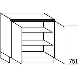 HÄCKER Systemat Onderkast met deuren