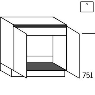 HÄCKER Systemat Onderkast voor spoelbak