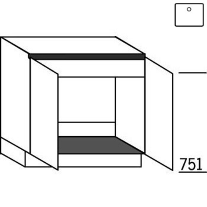 HÄCKER Systemat Onderkast voor spoelbak