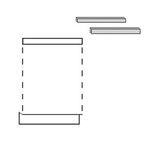 HÄCKER Systemat 'met greep' Inbouwset voor onderbouw wijnklimaatkast