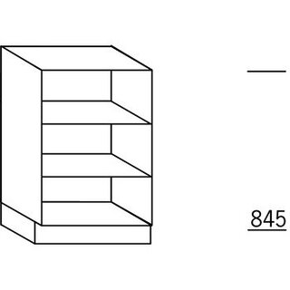 HÄCKER Systemat Open onderkast