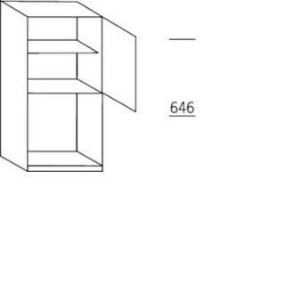 Greep op front Opzetkast voor vaatwasser
