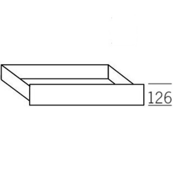 HÄCKER Systemat Lade met front