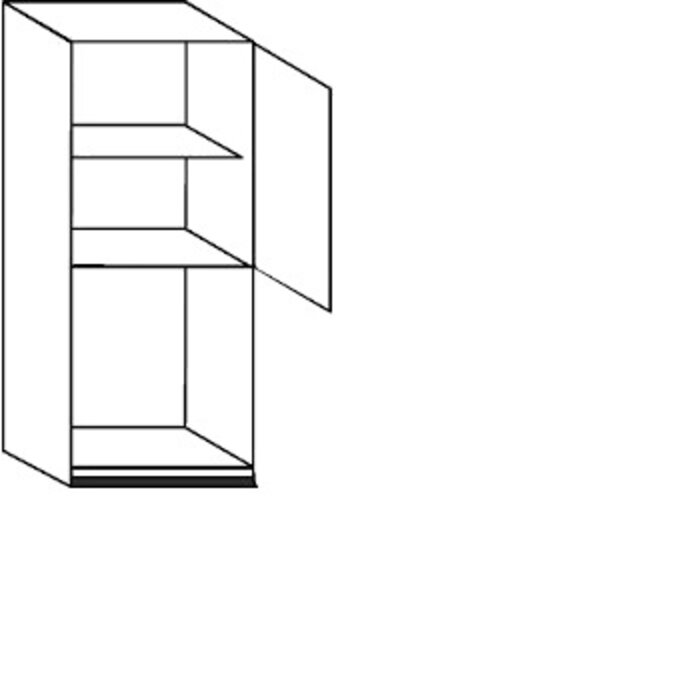 HÄCKER Systemat Opzetkast voor boven een vaatwasser