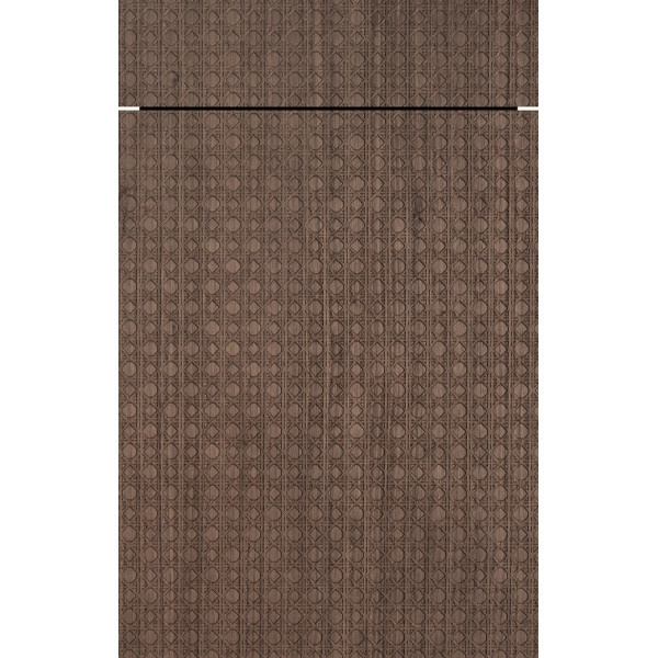 HÄCKER Systemat AV 6085 notenhout elegant 'rotan' (prijsgroep 10)