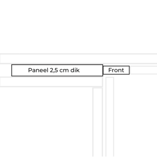 Greeploos Hoekoplossing bij greeploze onderkasten