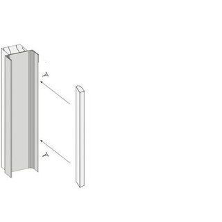 Systemat 'greeploos' Bevestigingslijsten oven