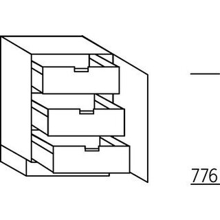 Systemat 'met greep' Onderkast voorraad