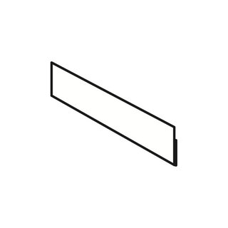 HÄCKER Systemat Zijplint voor onder keukenkasten kunststof (KU)