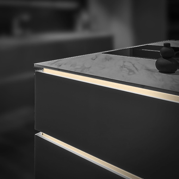 HÄCKER Systemat Greeplijst verlichting