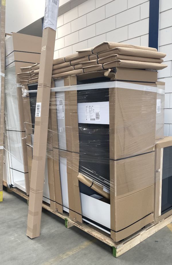 Levering keukenkasten door Thuiskeukens.nl