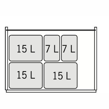 HÄCKER Systemat Afvalsysteem