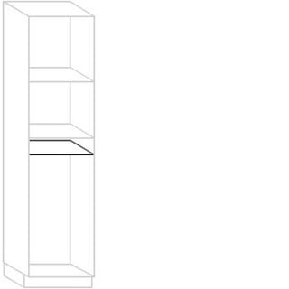 HÄCKER Systemat Meerprijs: aanpassing inbouwhoogte apparatennis