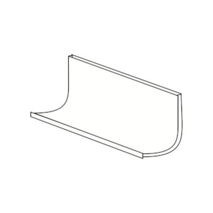 HÄCKER Systemat Horizontale greeplijst L-model, prijs per 10 cm lengte (op maat gezaagd)